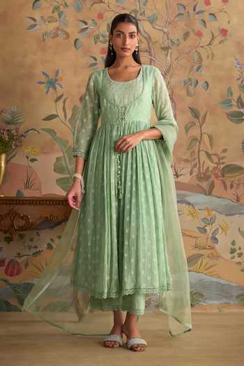 Kritika Dawar Falak Hand Embroidered Anarkali Set