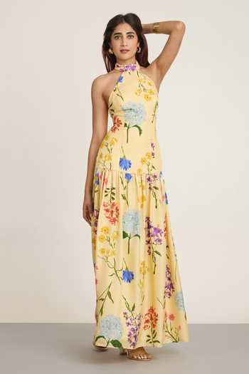 The Whole Nine Yards Oriana Floral Print Dress 