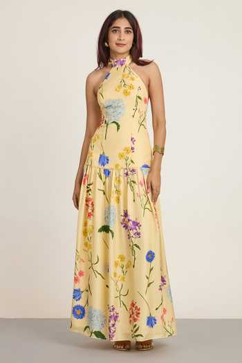 The Whole Nine Yards Oriana Floral Print Dress 