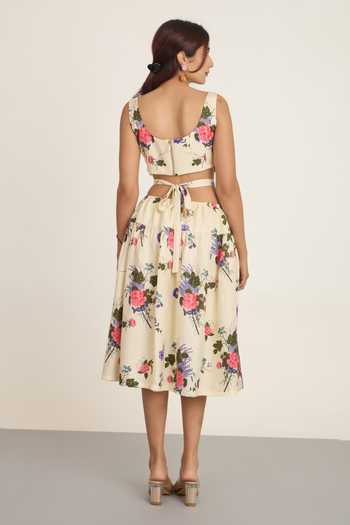 The Whole Nine Yards Izel Printed Dress 