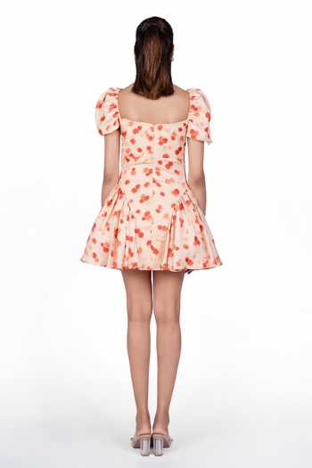The Whole Nine Yards Zinn Printed Dress 