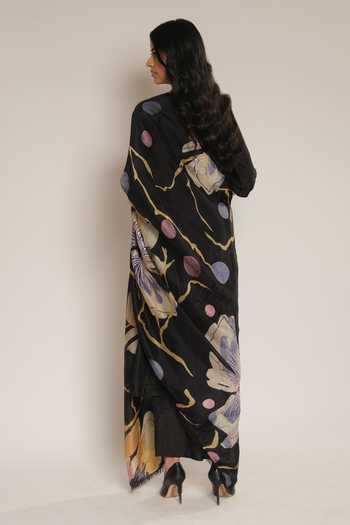 Esha L Amin Floral Print Dupatta 
