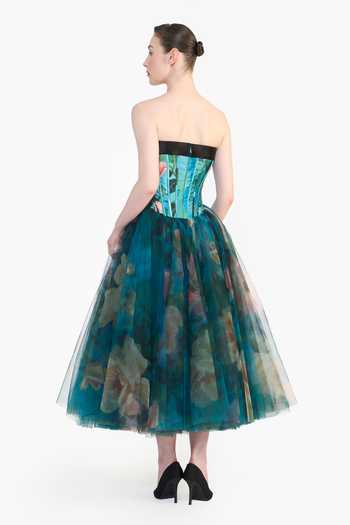 Gauri & Nainika Panelled Corsetted Dress 