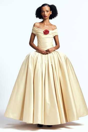 Gauri & Nainika Off Shoulder Gown 