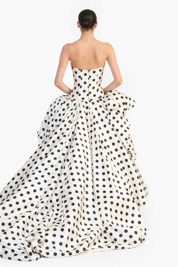 Gauri & Nainika Printed High Low Gown 