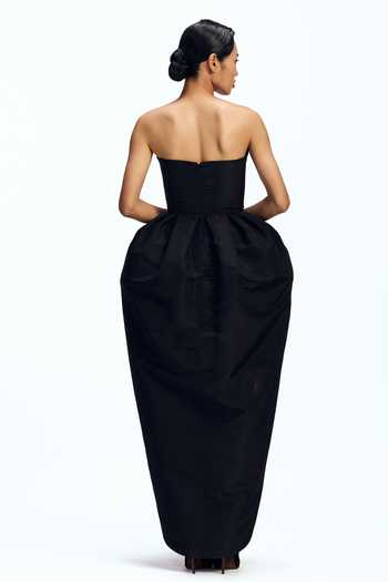 Gauri & Nainika Sculpted Strapless Dress 