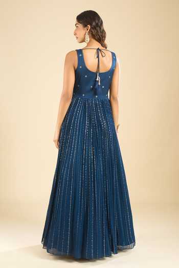 Samyukta Singhania Embroidered Anarkali & Dupatta Set 