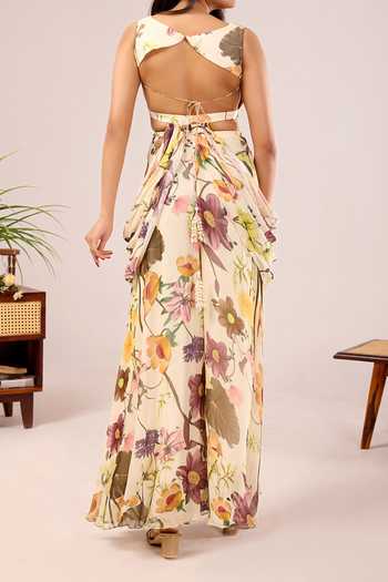 Damoiselle Dori Iris Printed Pant Set For Kids