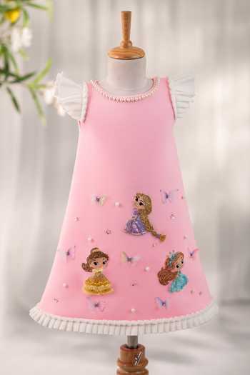 Ruchika Lath Label Princess Hand Embroidered Dress 
