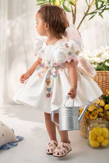 Ruchika Lath Label Flora Butterfly Dress With Butterfly Wings 