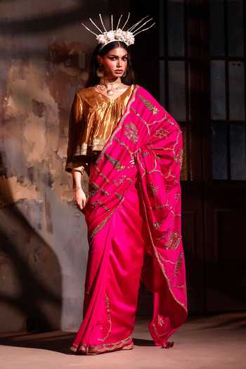 Shorshe Clothing Shalimaar Chanderi Saree