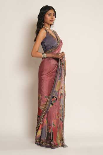 Esha L Amin Sequin Work Saree 