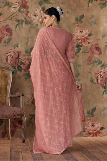 Kritika Dawar Chandani Hand Embroidered Saree & Blouse Set