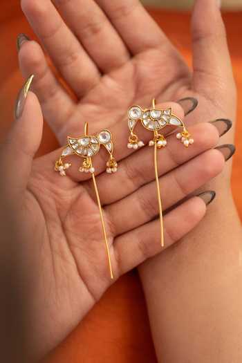 Do Taara Parrot Shaped Braid Pins 