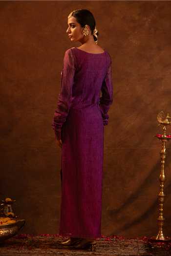 Eraaya by Ratika J Swan Embroidered Dress 