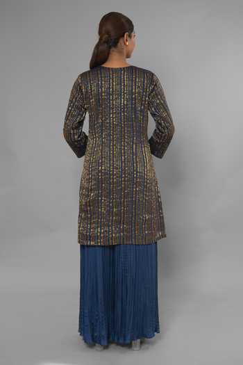 Eraaya by Ratika J Hand Embroidered Kurta Palazzo Set 