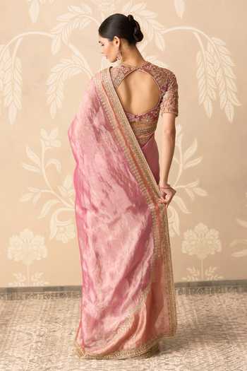 Ridhi Mehra Nazaakat Embroidered Saree With Blouse 