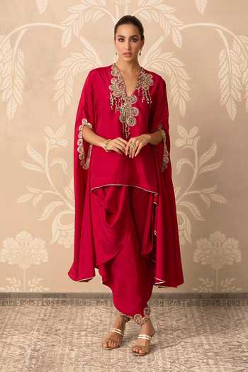 Ridhi Mehra Shama Embroidered Cape & Salwar Set 
