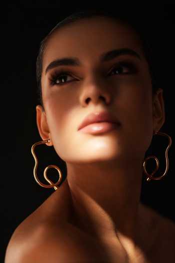 Varnika Arora Big Drift Hoop Earrings 