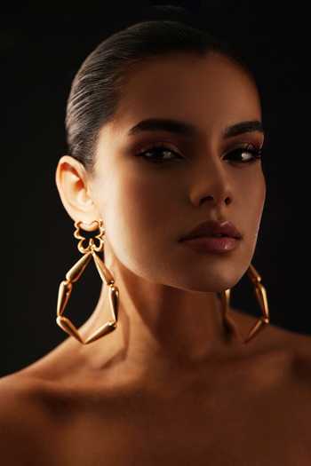 Varnika Arora Pulse Hoop Dangler Earrings 