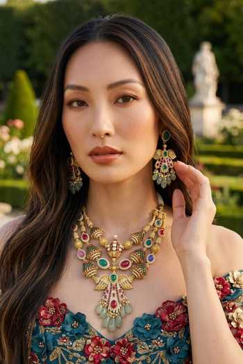 Amaara Jewels Morbagh Heritage Necklace Set 