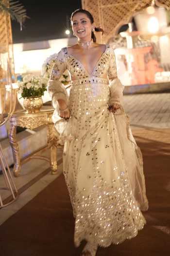 Buy Gopi Vaid Ivory Tussar, Satin, Linen, Net Mirrors, Sequins Aasmi Embroidered Anarkali Set Online at Aza Fashions Buy_Gopi Vaid_Ivory Tussar, Satin, Linen, Net Mirrors, Sequins Aasmi Embroidered Anarkali Set _Online_at_Aza_Fashions