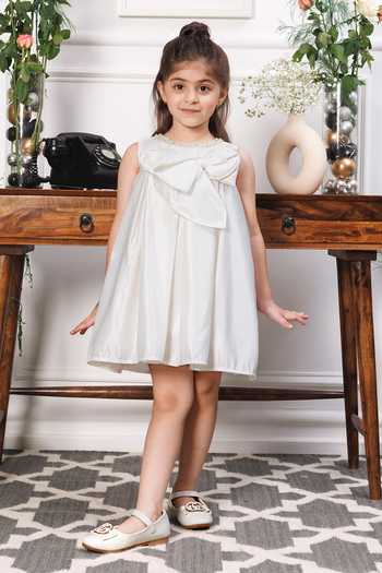 The Lush Affair Emma Bow Detail Dress 