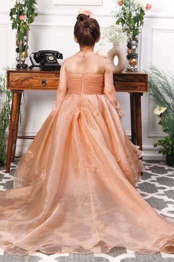The Lush Affair Charlene Foral Applique Gown 