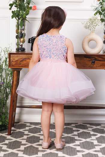The Lush Affair Stephanie Sequined Tulle Dress 