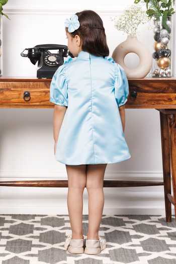 The Lush Affair Mulan Floral Applique Dress 