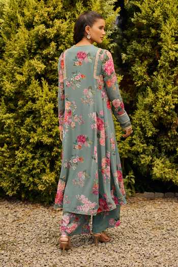 Ridhi Mehra Arden Floral Print Kurta Set 