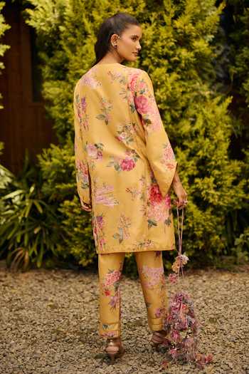 Ridhi Mehra Floral Print Kurta & Pant Set 