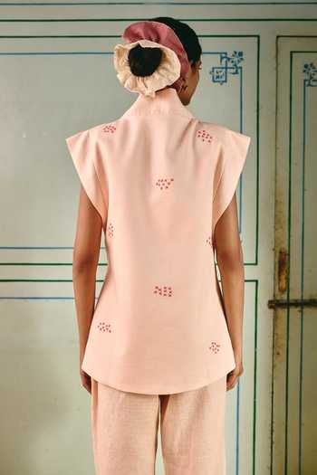 Shop Nirvanaa Cross Hand Embroidered Jacket 