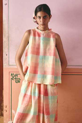 Shop Nirvanaa Zuri Frill Top 