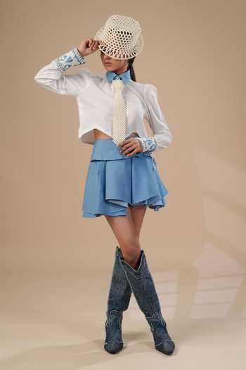 ASHNA VASWANI Embellished Pearl Tie 