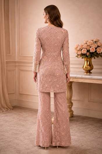 Amit GT Embroidered Kurta & Sharara Set 