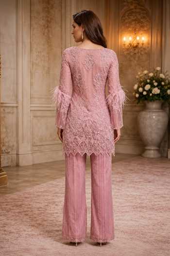 Amit GT Embroidered Kurta & Sharara Set 