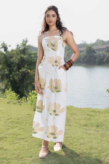 Akashi Clothing Floral Print Dress 