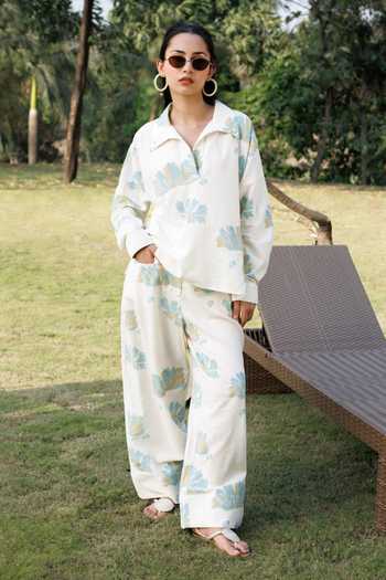 Akashi Clothing Hand Block Print Top & Pant Set 