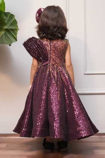 Jingle Bells Sequin Work Gown 