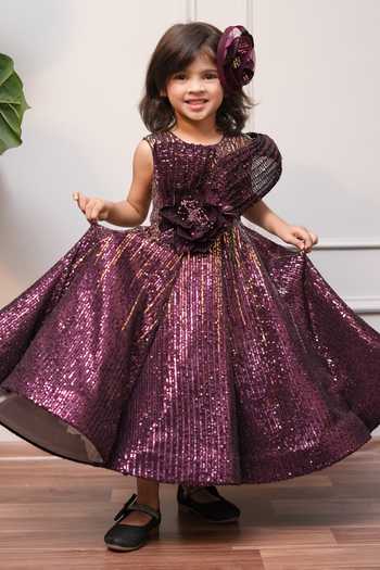 Jingle Bells Sequin Work Gown 