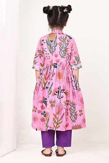 THE COTTON STAPLE Eyre Floral Print Kurta Set 