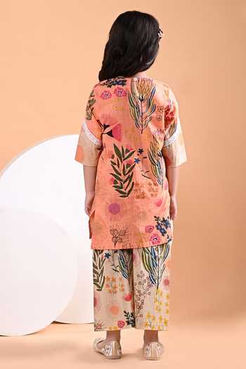 THE COTTON STAPLE Ema Floral Print Kurta Set 