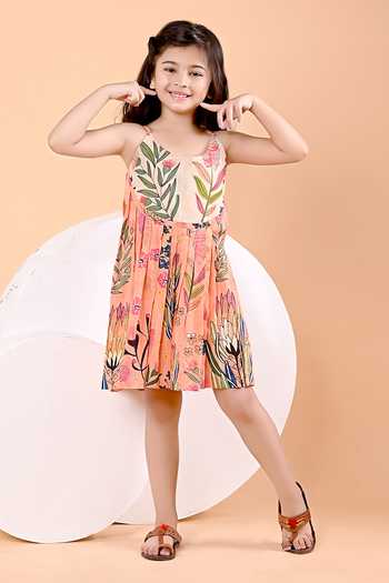 THE COTTON STAPLE Hail Floral Print Dress 