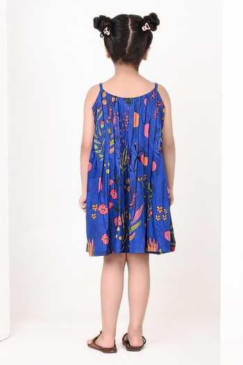 THE COTTON STAPLE Dew Floral Print Dress 