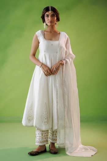 Kisakshi Jaipur Zari Work Kurta Set