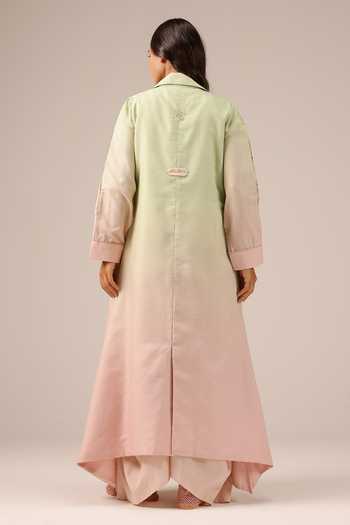OurDve Ocean Dusk Linen Jacket 