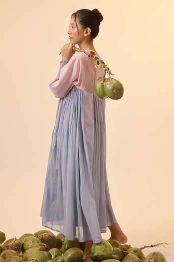 Shop_OurDve_Pink Linen Round , Keyhole Beach Babe Dress 