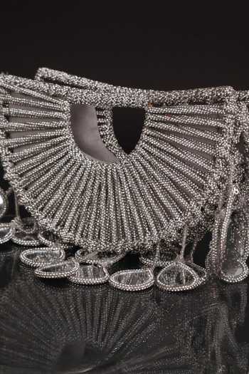 Buy_FOREVER NOOR_Silver Celeste Halo Bag 