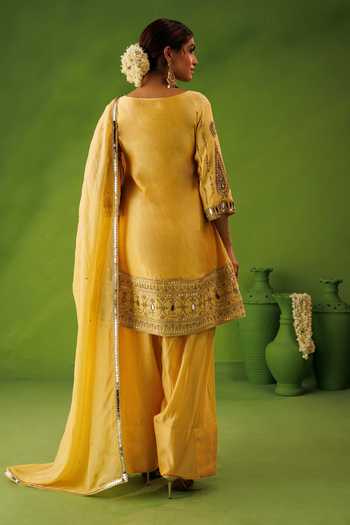 Kisakshi Jaipur Hand Embroidered Kurta Set 